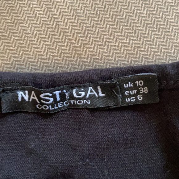 Nasty Gal Square Neck High Leg Bodysuit - Picture 5 of 6